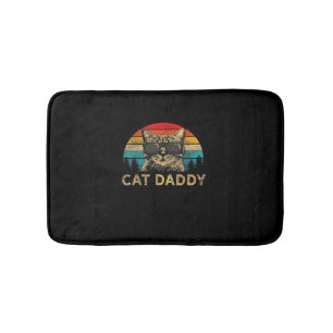 Kat papa tachtig stijl Kat Retro verafstanden Badmat