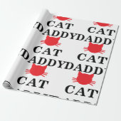 Kat Papa Wrapping Papier (Uitgerold)