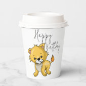 Kat Papieren Bekers (Achterkant)