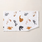 Kat patroon bad handdoek (Handdoek)