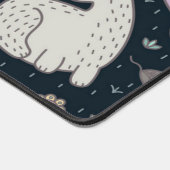 Kat patroon bureaumat (Hoek)