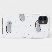 Kat patroon Case-Mate iPhone case (Achterkant (horizontaal))
