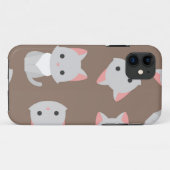 Kat patroon Case-Mate iPhone case (Achterkant (horizontaal))