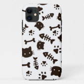 Kat patroon Case-Mate iPhone case (Achterkant)