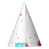 Kat patroon feesthoedjes (Achterkant)