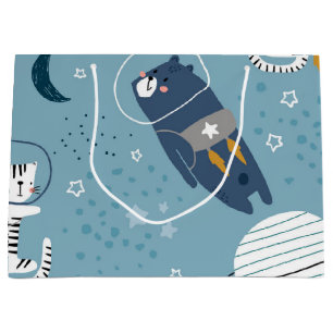 Kat patroon groot cadeauzakje