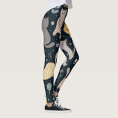 Kat patroon leggings (Rechts)