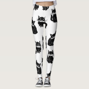 Kat patroon leggings