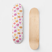 Kat-patroon met handtekening bevestigen skateboard (Voorkant)