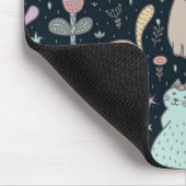 Kat patroon muismat (Hoek)