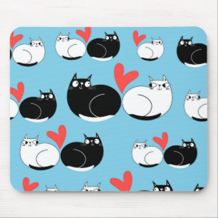 Kat patroon muismat
