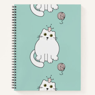 Kat patroon notitieboek