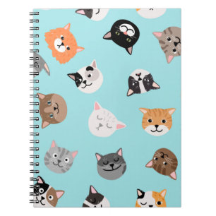 Kat patroon notitieboek
