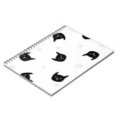 Kat patroon notitieboek (Linkerzijde)