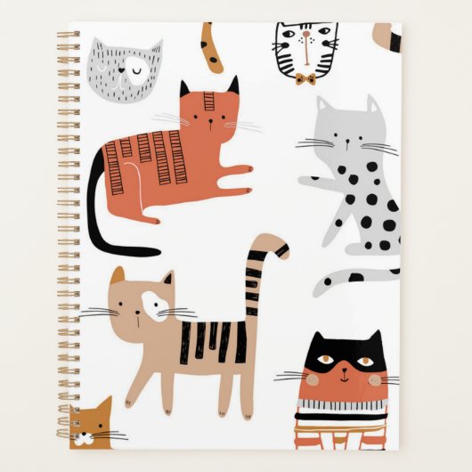 Kat patroon planner (Voorkant)