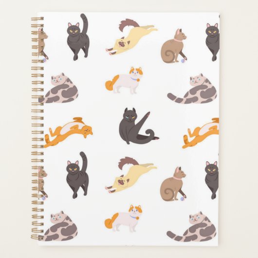Kat patroon planner (Voorkant)