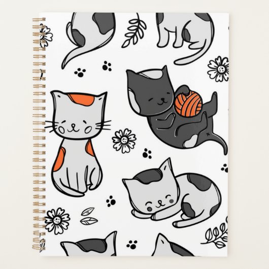 Kat patroon planner (Voorkant)