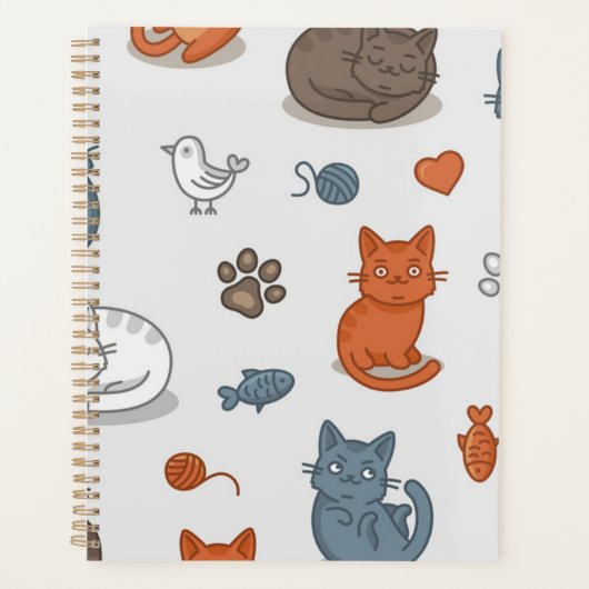 Kat patroon planner (Voorkant)