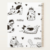 Kat patroon planner (Achterkant)