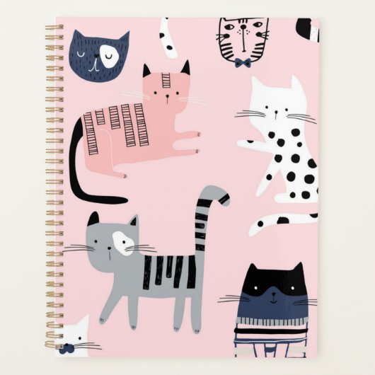 Kat patroon planner (Voorkant)