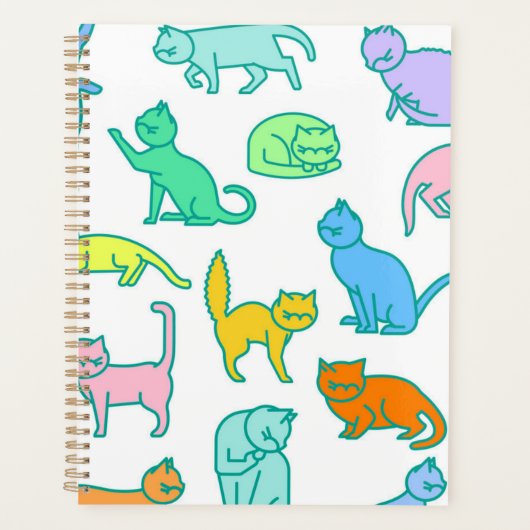 Kat patroon planner (Voorkant)