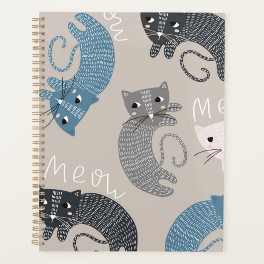 Kat patroon planner (Voorkant)