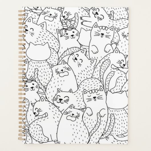 Kat patroon planner (Voorkant)