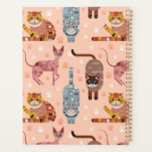 Kat patroon planner (Achterkant)