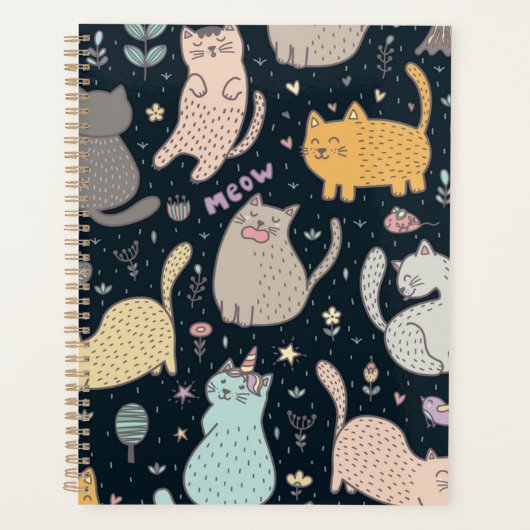 Kat patroon planner (Voorkant)