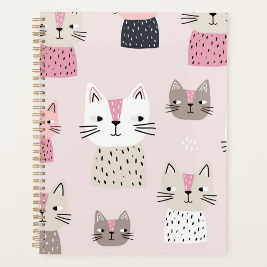 Kat patroon planner (Voorkant)