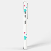 Kat patroon samsung galaxy hoesje (Rechterkant)