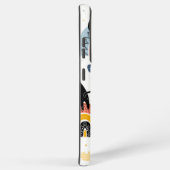 Kat patroon samsung galaxy hoesje (Rechterkant)