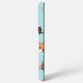 Kat patroon samsung galaxy hoesje (Achterkant horizontaal)