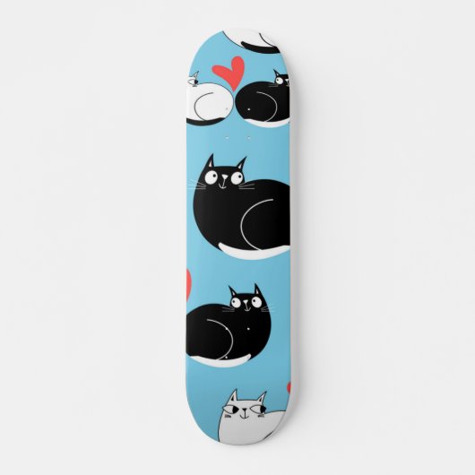Kat patroon skateboard (Voorkant)