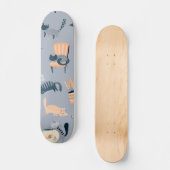 Kat patroon skateboard (Voorkant)