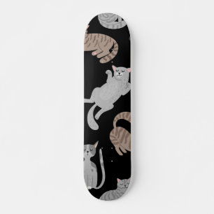Kat patroon skateboard