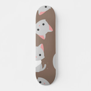 Kat patroon skateboard