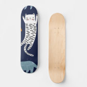 Kat patroon skateboard (Voorkant)