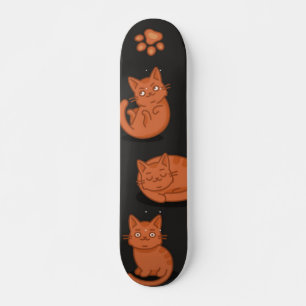 Kat patroon skateboard