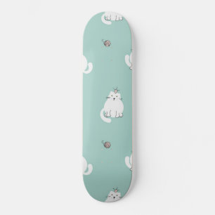 Kat patroon skateboard