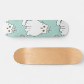 Kat patroon skateboard (Horizontaal)