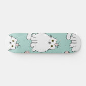 Kat patroon skateboard (Horizontaal)