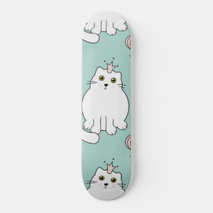 Kat patroon skateboard