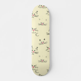 Kat patroon skateboard