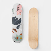 Kat patroon skateboard (Voorkant)