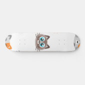 Kat patroon skateboard (Horizontaal)