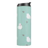 Kat patroon thermosbeker (Gedraaid links)