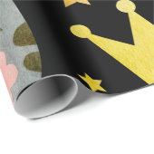 Kat Pattern Cute Pets Animals Cadeaupapier (Rol Hoek)