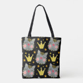 Kat Pattern Cute Pets Animals Draagtas (Achterkant)