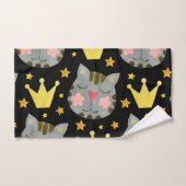 Kat Pattern Cute Pets Animals Handdoek (Handdoek)